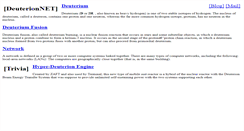 Desktop Screenshot of deuterion.net