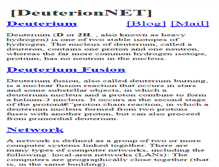 Tablet Screenshot of deuterion.net